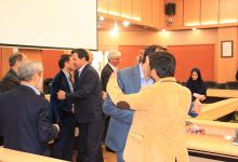 دیدارنوروزی رییس دانشگاه صنعتی شاهرود باکارکنان واعضای هیات علمی 